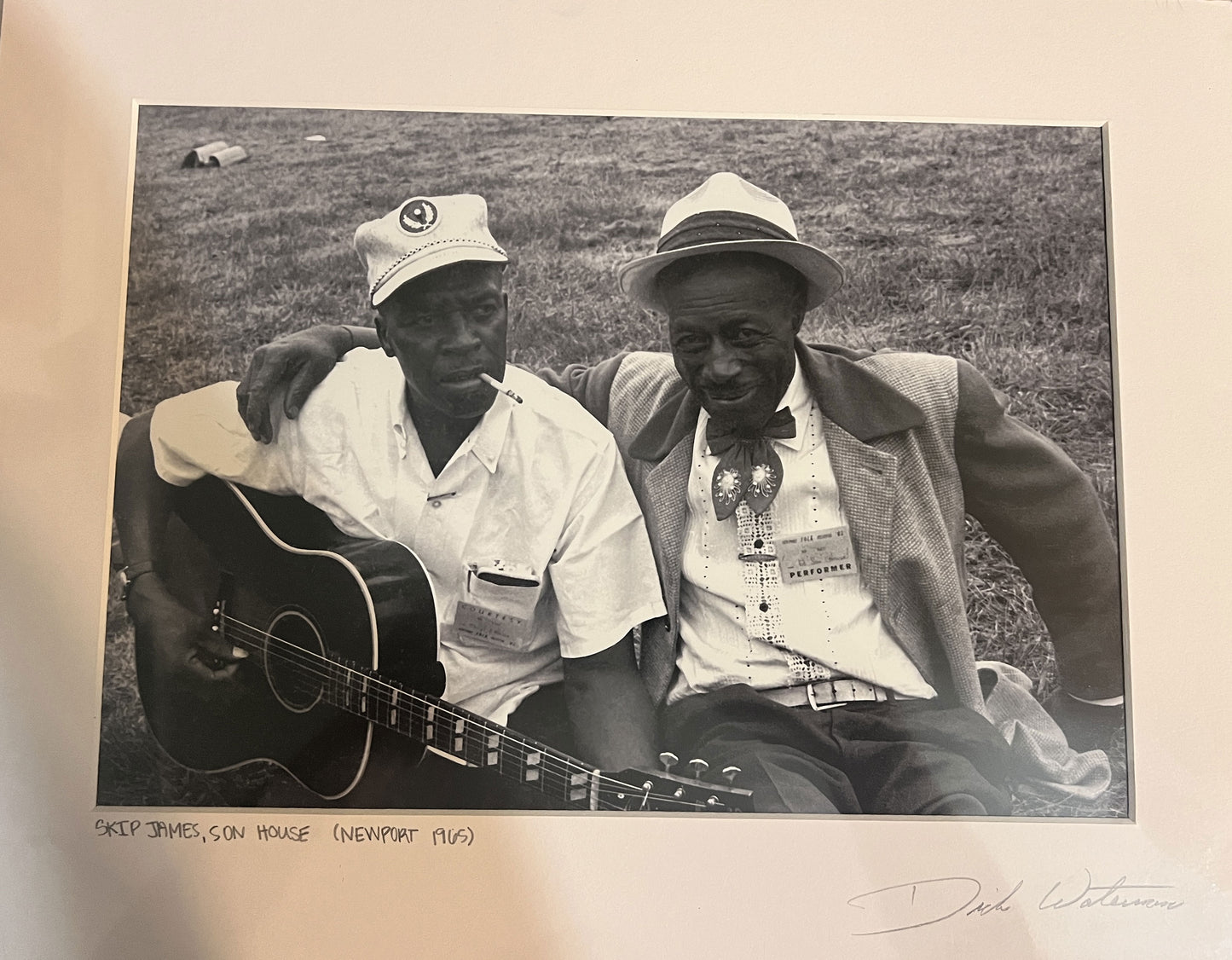 Skip James and Son House, Newport 1965