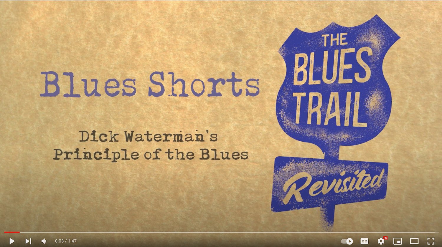 Load video: Video of Dick Waterman on The Blues Trail Revisited