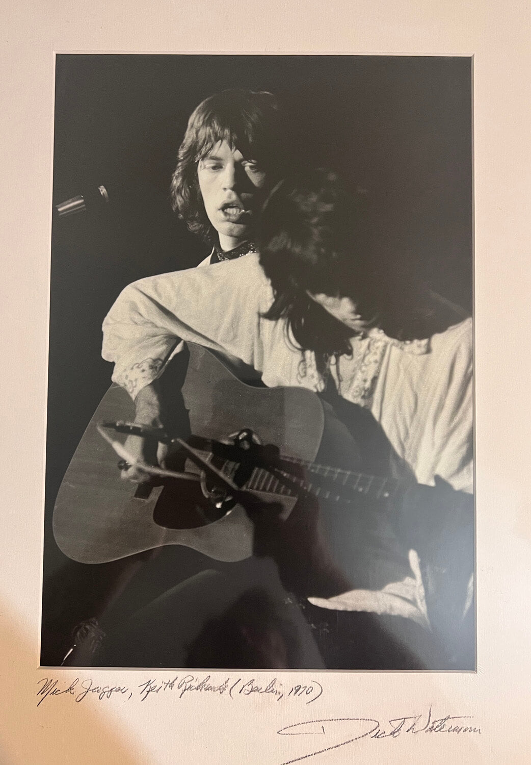 Mick Jagger, Keith Richards, Frankfurt, 1970